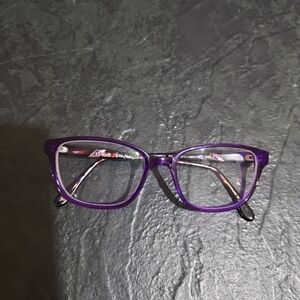 Womens Lilly Pulitzer Lockwood Eyeglasses Frames PU f50-17-135 Handmade In China